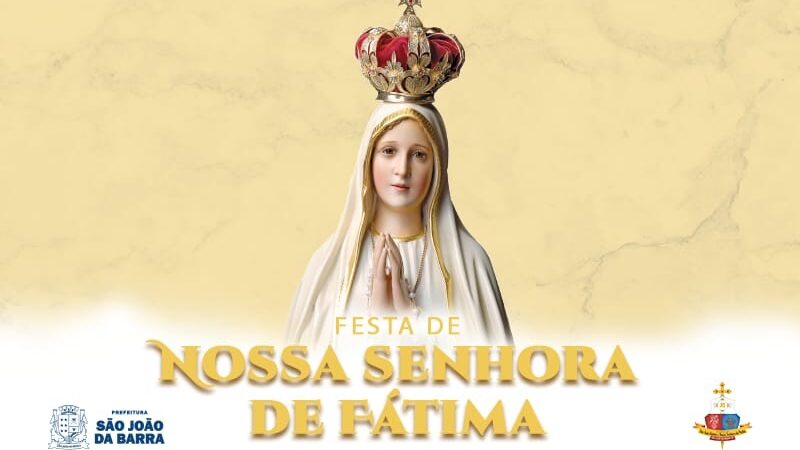 Festa de Nossa Senhora de Fátima começa nesta quarta em SJB