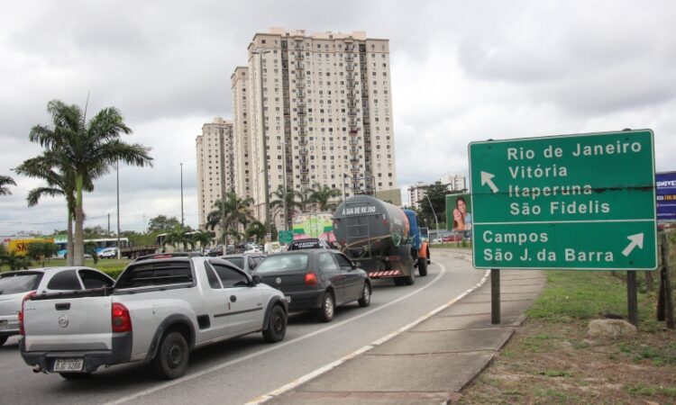 Obras: Arteris muda sinalização no trecho urbano da BR-101 Campos