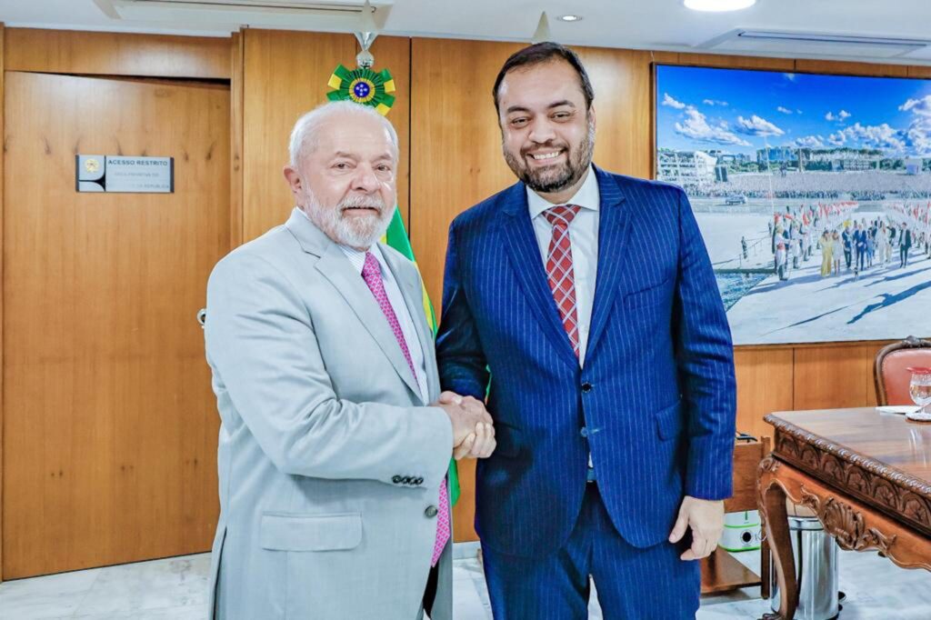 Castro e Lula: em pauta o Santos Dumont