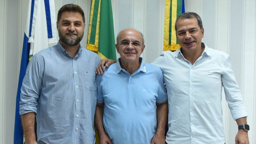 Campos: prefeito Wladimir recebe deputado federal Bandeira de Mello