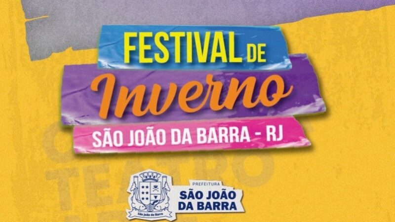 São João da Barra: Festival de Inverno acontece neste fim de semana