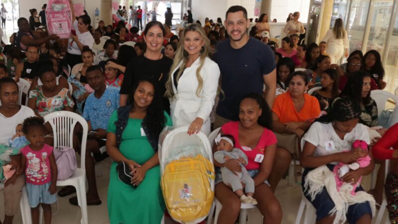 Mais uma entrega de kits do Mãe Coruja nesta terça-feira em Campos