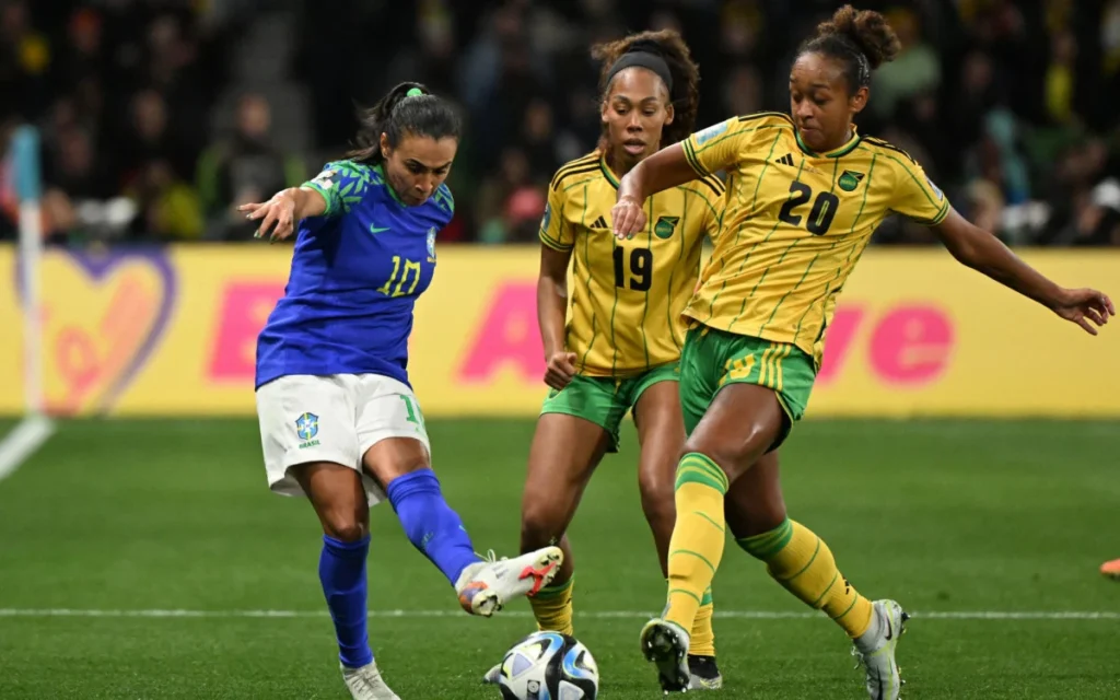 brasil empata com a jamaica campos rj
