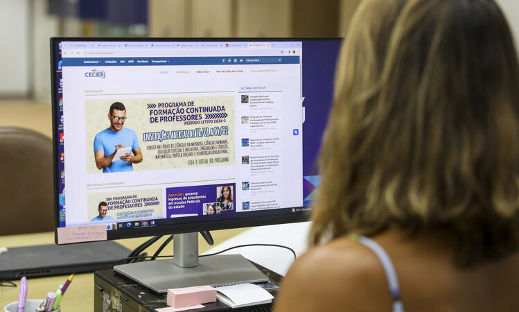 Formação Continuada de Professores da Cecierj tem quase 6 mil vagas