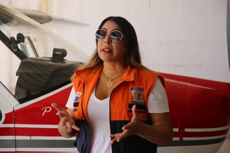 Carla Caputi solicita ao governador Cláudio Castro abertura da Barra do Açu