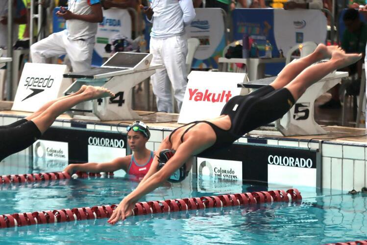 Nicole de Thuin é campeã brasileira nos 50m livre