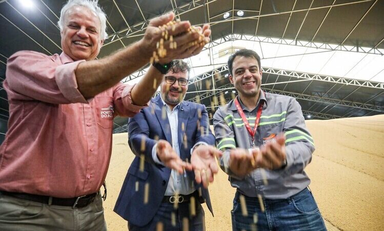 Galpões para estocagem de grãos inaugurado no Porto do Açu