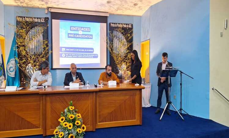 Mais três pré-candidatos a prefeito de Campos são sabatinados na Acic