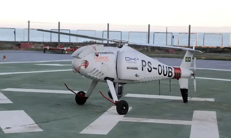 Voos pilotados remotamente entre Macaé e a P-52, são testados pela Petrobras na Bacia de Campos