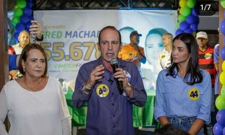 Madeleine recebe apoio de Carla Machado em Campos