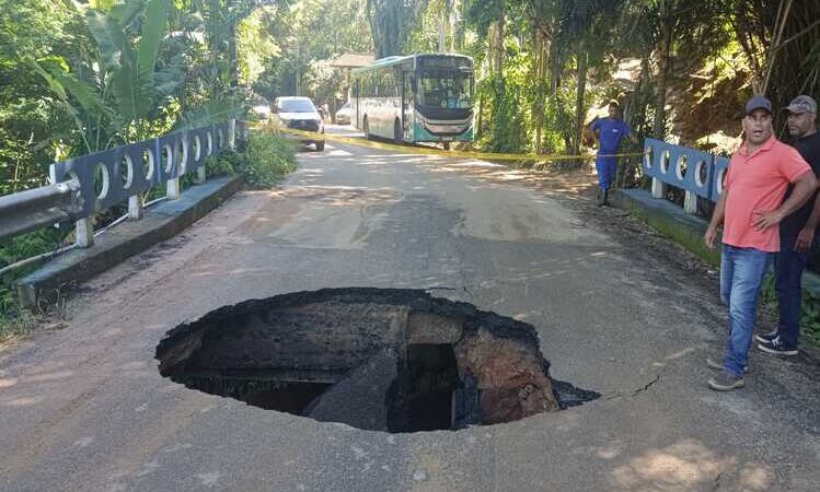 Região serrana de Macaé têm estradas interditadas após fortes chuvas