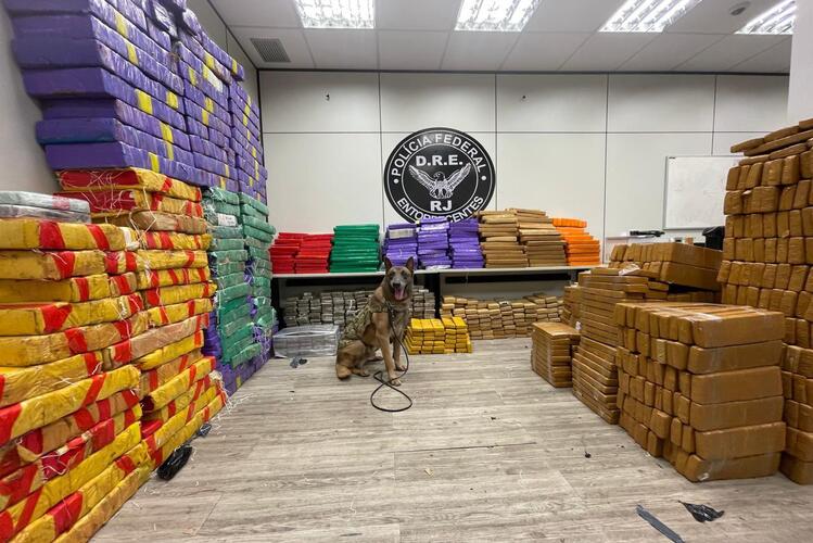 PF prende campista com 2,3 toneladas de drogas, no Sul Fluminense