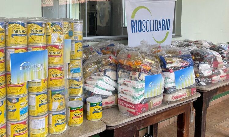 RioSolidario destina 2 toneladas de doações para Organizações do Norte Fluminense