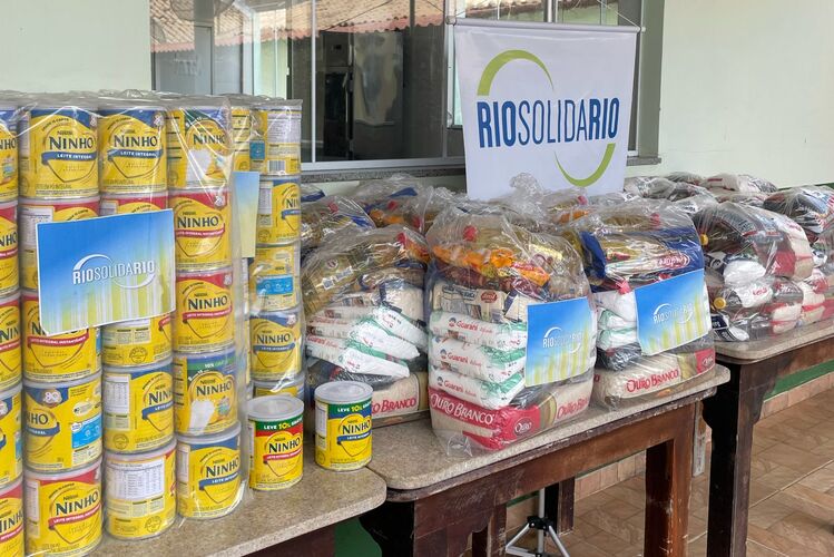 RioSolidario destina 2 toneladas de doações para Organizações do Norte Fluminense