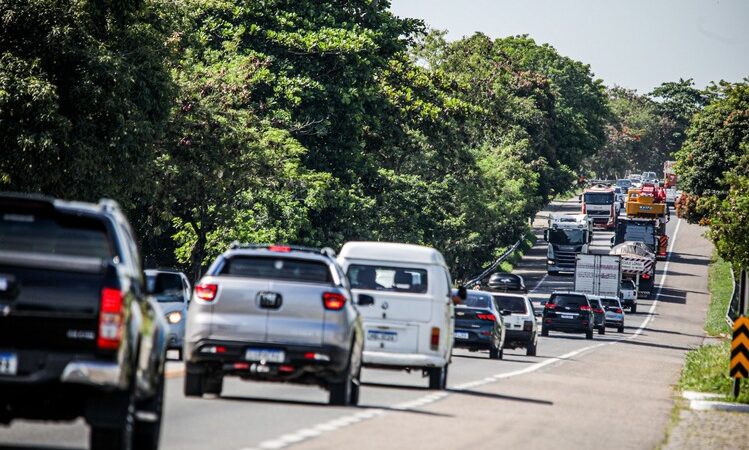 BR-101 deve receber cerca de 720 mil veículos durante o período de Carnaval