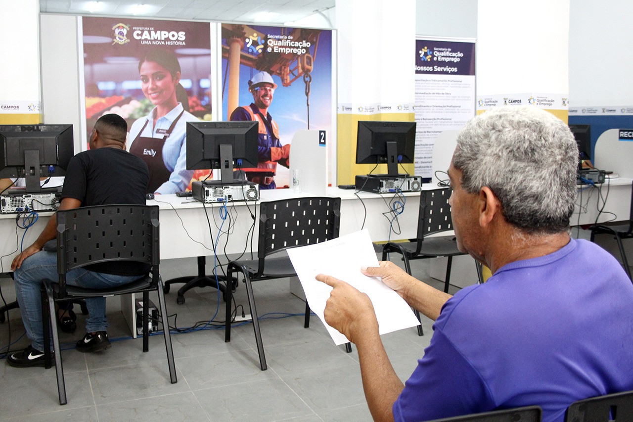 Emprego: 234 vagas abertas em Campos