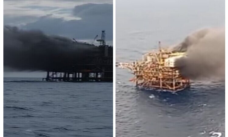 Número de vítimas da explosão da plataforma na Bacia de Campos chega a 32