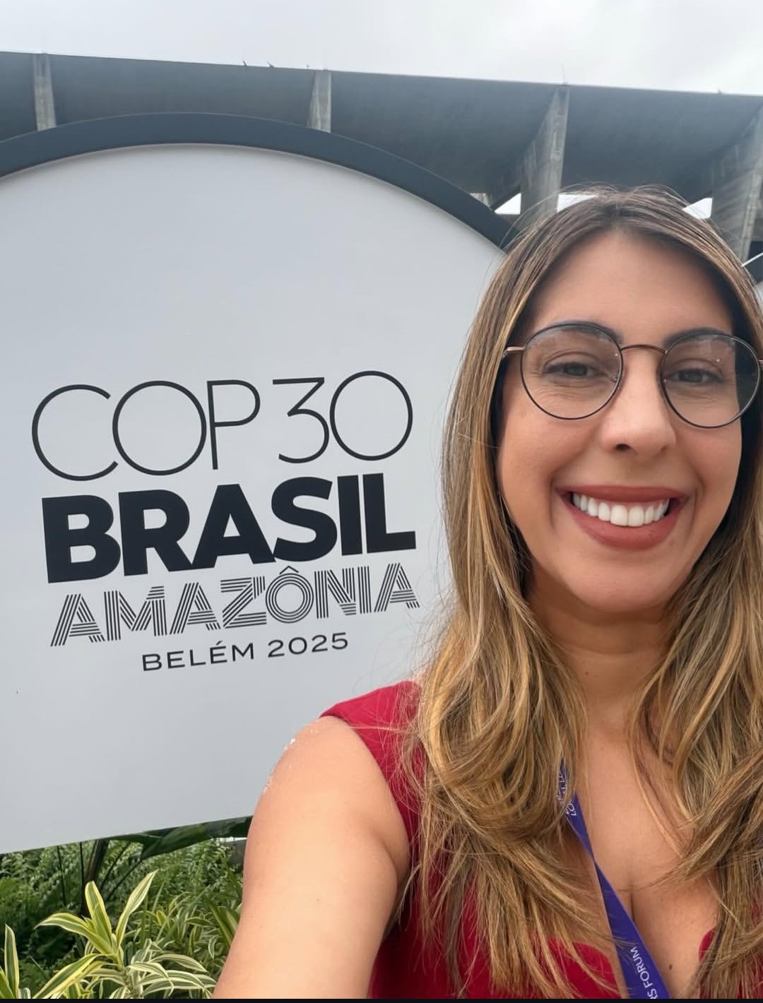 Carla Caputi, prefeita de SJB, participa da programação da COP 30 no Rio