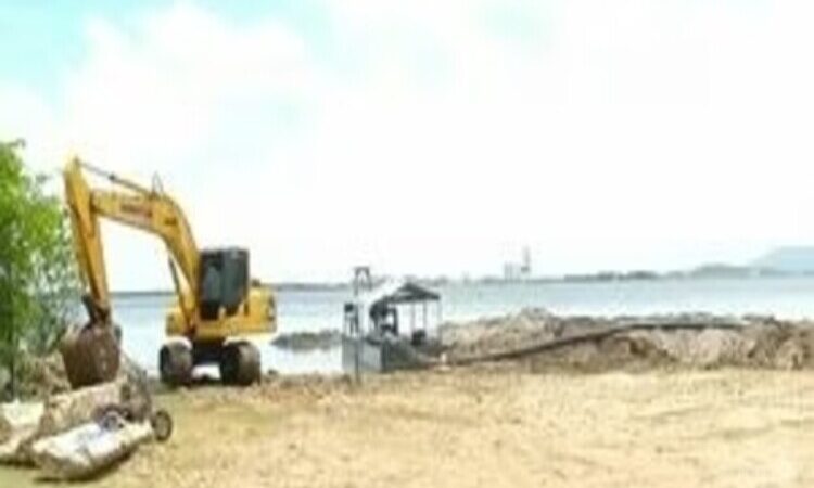 Cabo Frio: começa dragagem da Laguna de Araruama no trecho da Praia do Siqueira