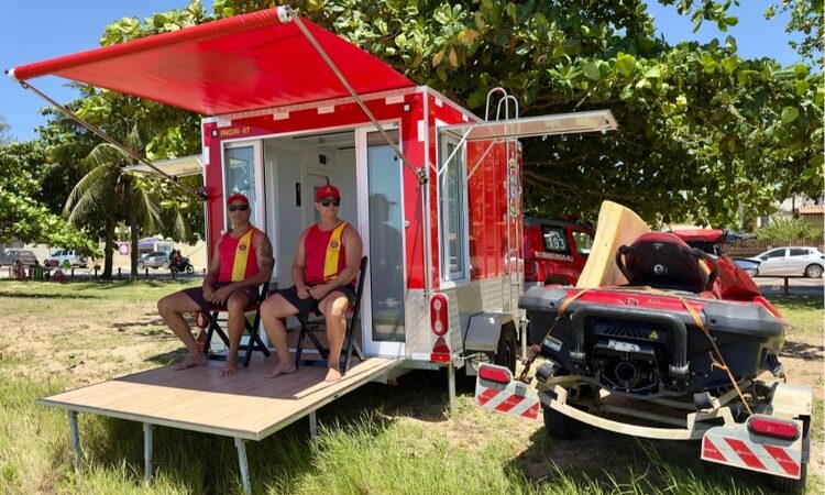 Base do Corpo de Bombeiros instalada em Guaxindiba, dará apoio nas praias de SFI