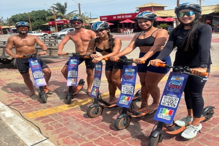 Patinetes elétricos gratuitos estão de volta ao verão de SJB