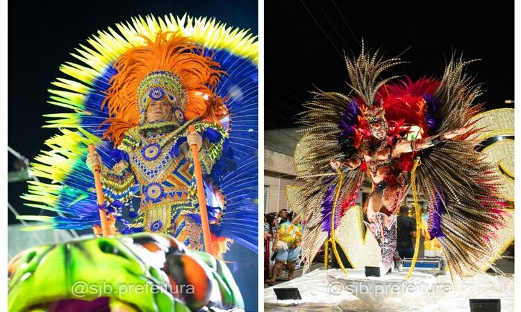 Mais uma noite: Chinês e Congos voltam a dar espetáculo no Carnaval de SJB