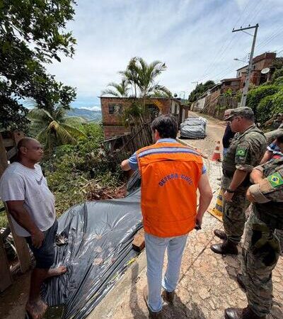 Chuvas intensas no estado do Rio: Marinha é acionada no Noroeste Fluminense