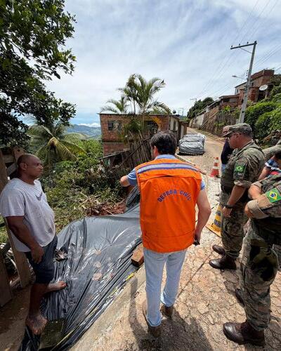 Chuvas intensas no estado do Rio: Marinha é acionada no Noroeste Fluminense