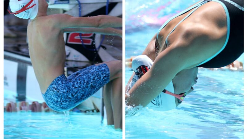 Irmãos Thuin brilham no Circuito Celebridades de Natação