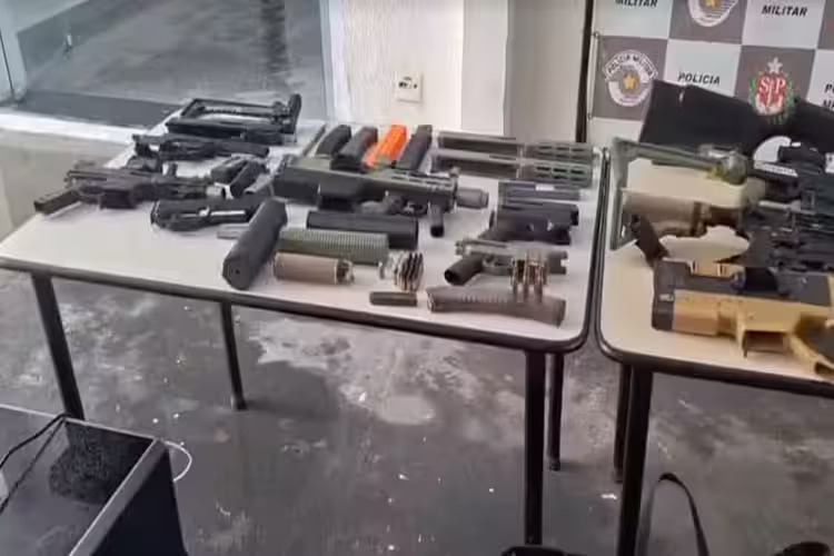 Polícia investiga em SFI esquema interestadual de venda de material bélico impresso em 3D