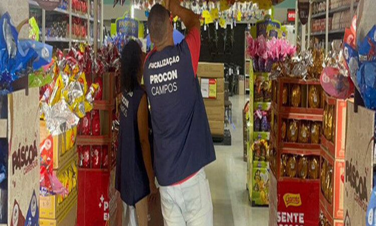 Diferenças de preços dos produtos mais consumidos na Páscoa podem passar de 140% em Campos